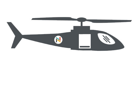 Aircare helicopter illustration